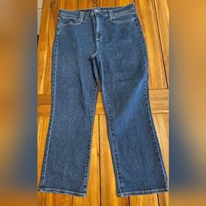 NYDJ Relaxed Straight Jeans | Size 14 | Medium Wash